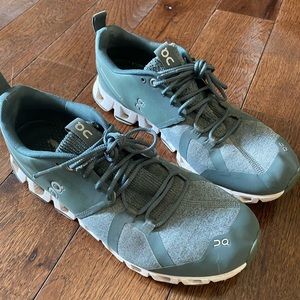 On cloud terry shoes